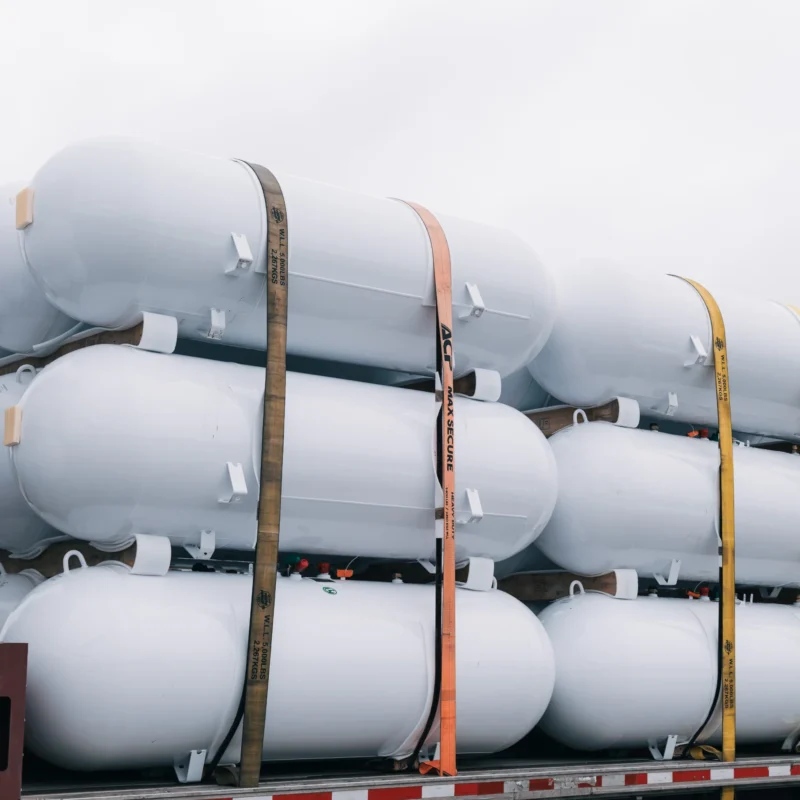 320 Gallon Horizontal Above Ground Propane Tank – ASME(NEW) - Image 4