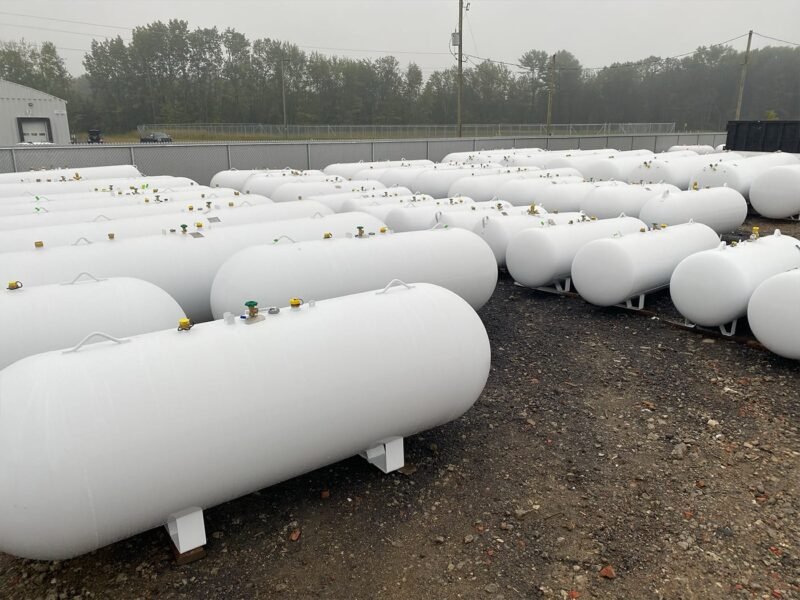 320 Gallon Horizontal Above Ground Propane Tank – ASME(NEW) - Image 3